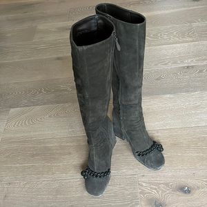 Tory Burch suede boots